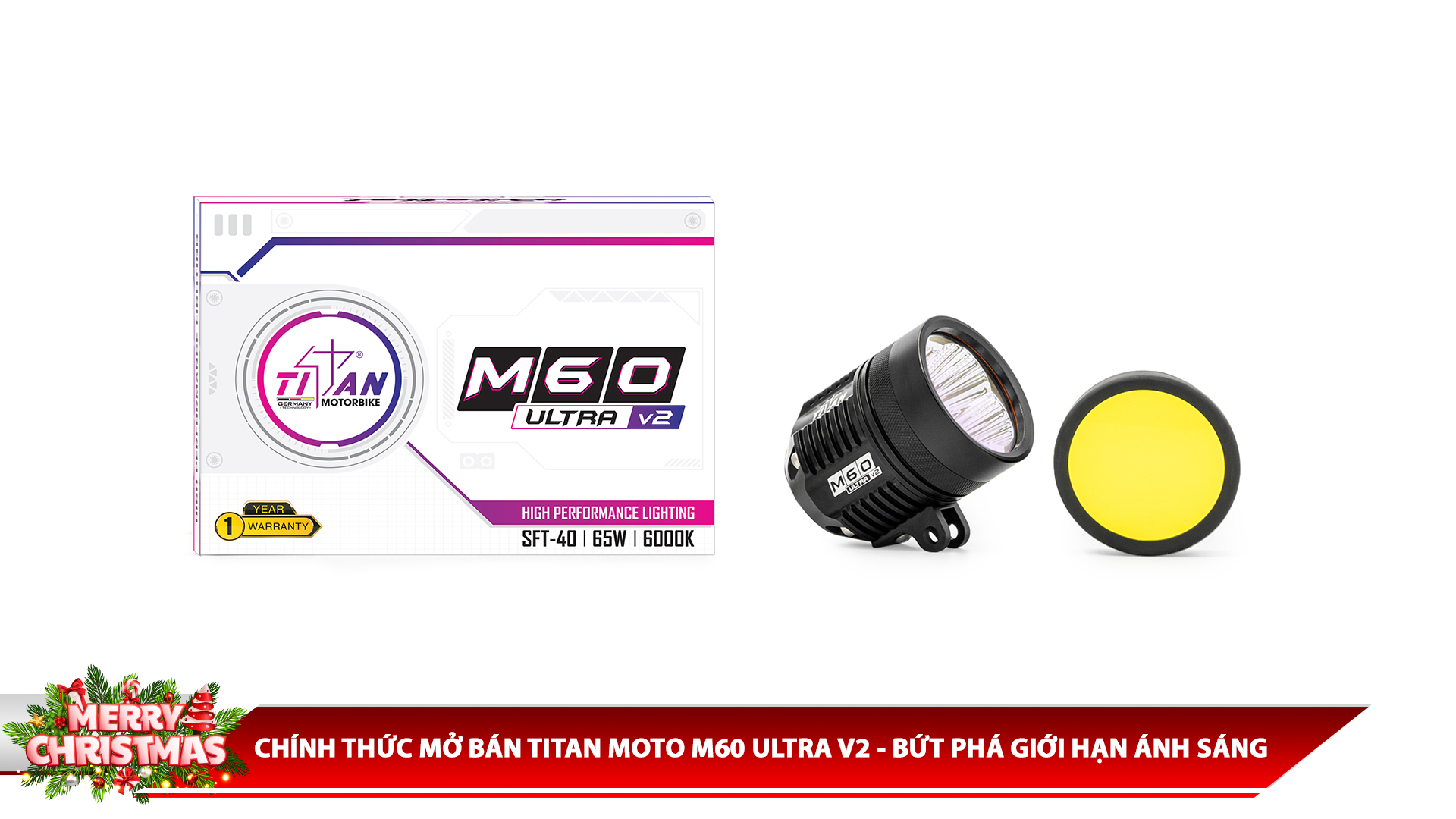 CHÍNH THỨC MỞ BÁN TITAN MOTO M60 ULTRA V2 - BỨT PHÁ GIỚI HẠN ÁNH SÁNG